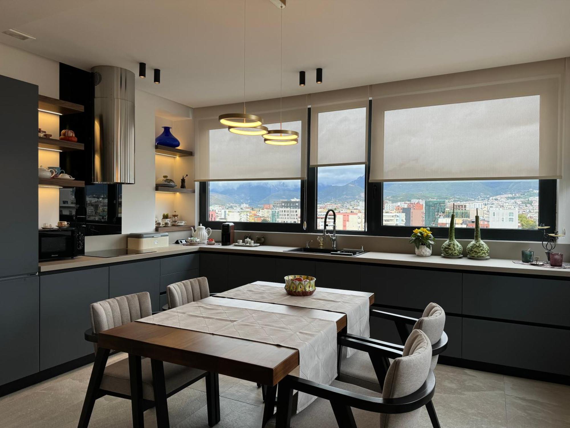 "Superattico" - Central Tirana Gorgeous Penthouse, Free Parking Εξωτερικό φωτογραφία